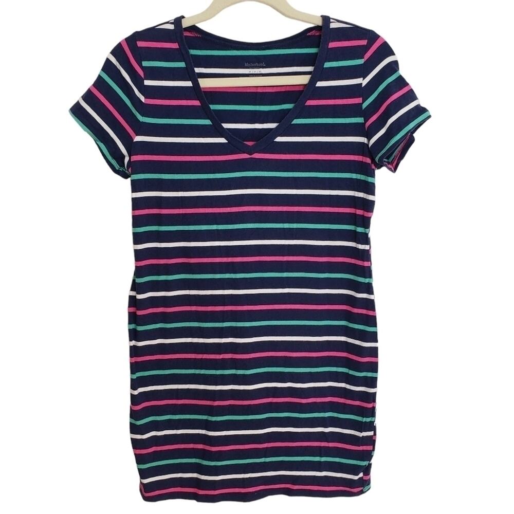 Motherhood Marenity Striped Tunic Medium